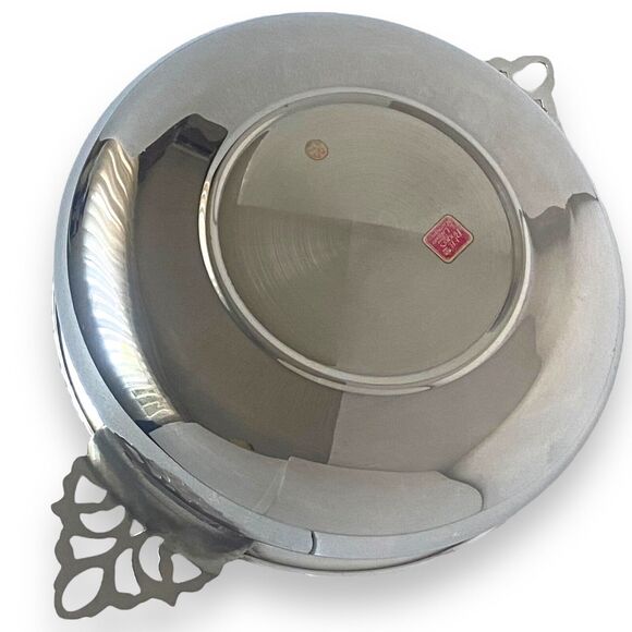 Vintage F.B. Rogers Silver Plate Server Casserole with Lid Handles Serveware - Picture 9 of 12